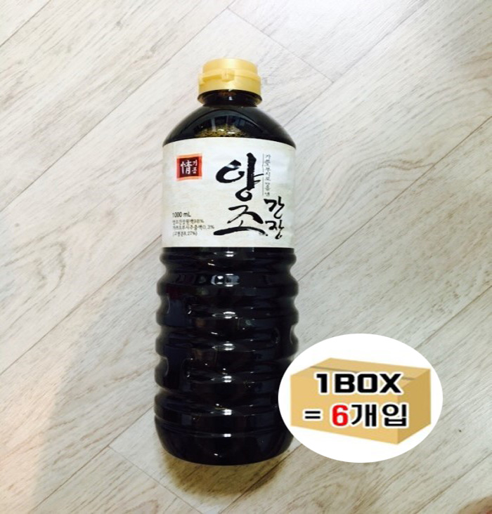 양조국간장1.8리터x6통 묶음배송