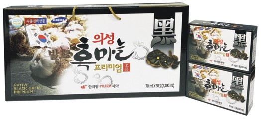발효의성흑마늘 70ml x 30포  4박스