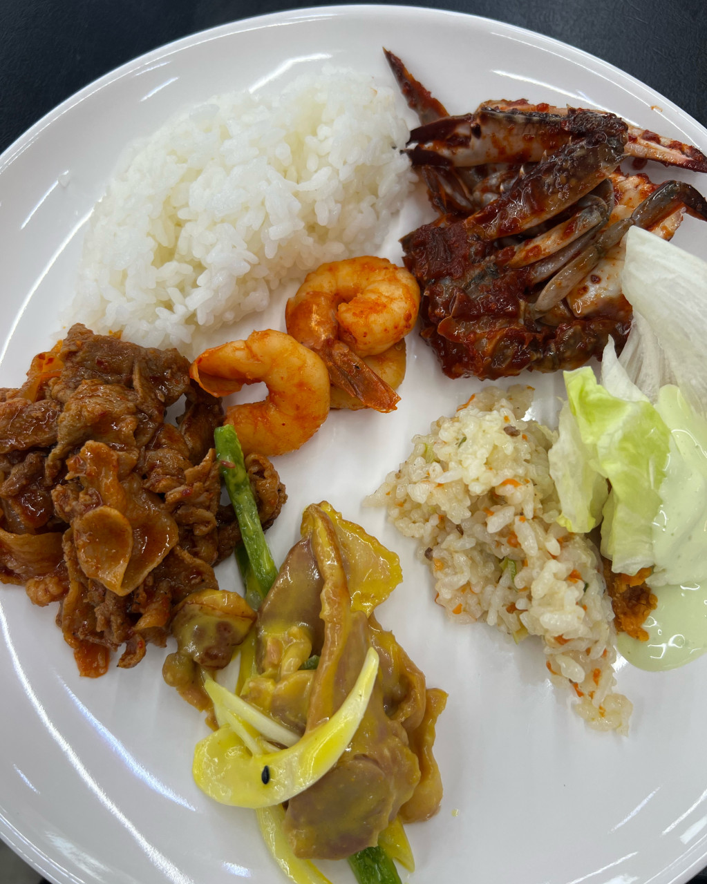 조아뷔페 음식메뉴